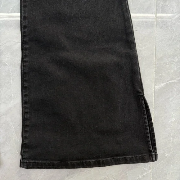 NWOT Women’s INC Denim High-Rise Rhinestone Studded Flare Jeans Plus Size 14 - Picture 8 of 16